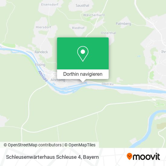 Schleusenwärterhaus Schleuse 4 Karte