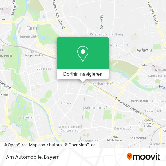 Am Automobile Karte