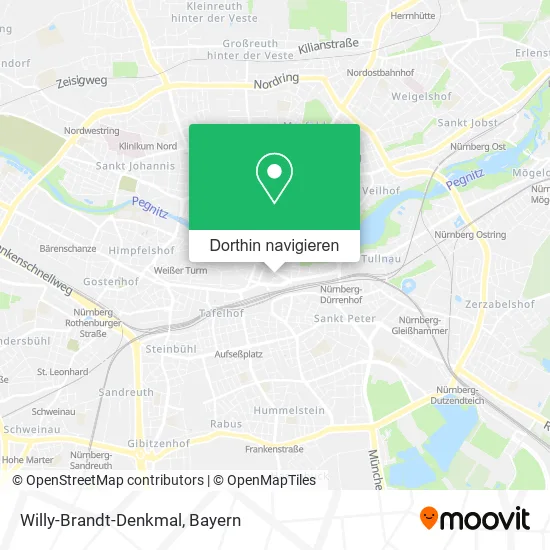 Willy-Brandt-Denkmal Karte