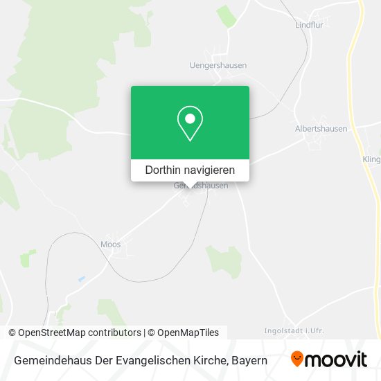 Gemeindehaus Der Evangelischen Kirche Karte