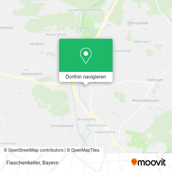 Flaschenkeller Karte