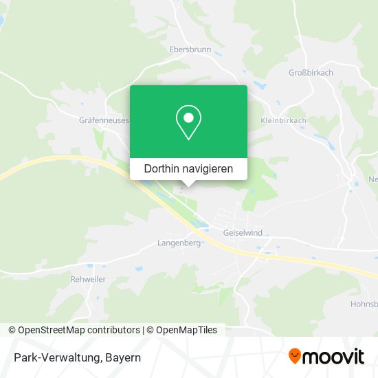 Park-Verwaltung Karte