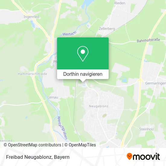 Freibad Neugablonz Karte