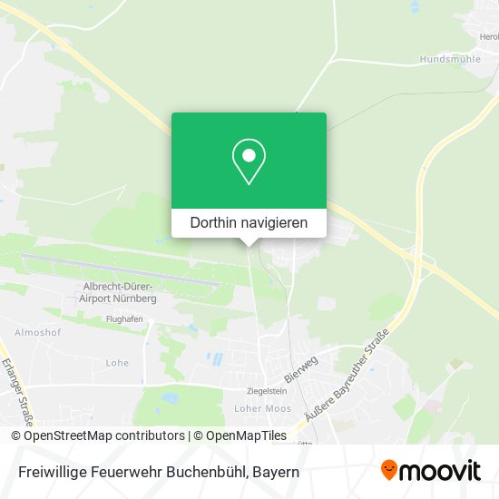 Freiwillige Feuerwehr Buchenbühl Karte
