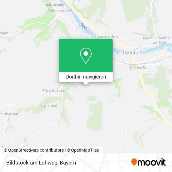 Bildstock am Lohweg Karte