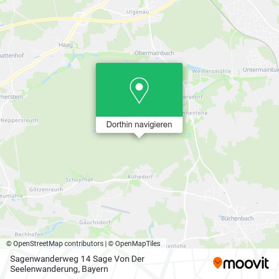 Sagenwanderweg 14 Sage Von Der Seelenwanderung Karte