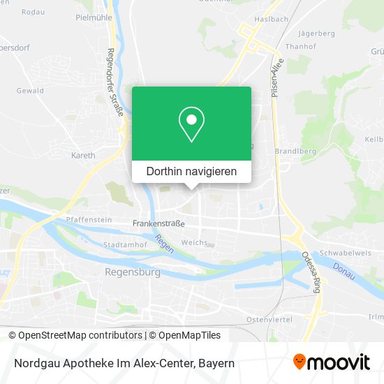 Nordgau Apotheke Im Alex-Center Karte