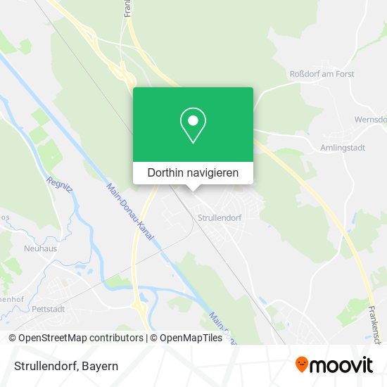 Strullendorf Karte