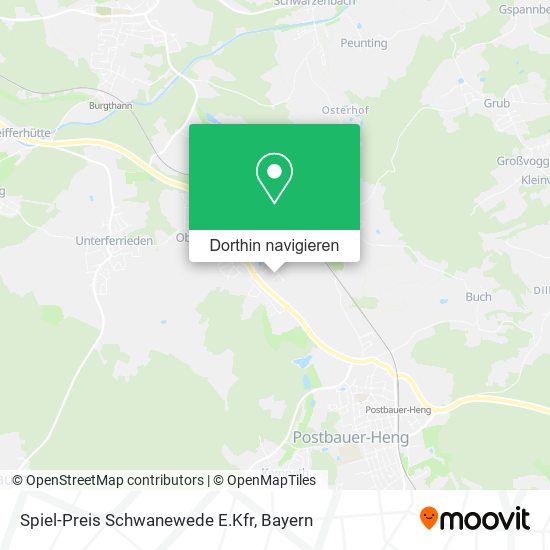 Spiel-Preis Schwanewede E.Kfr Karte