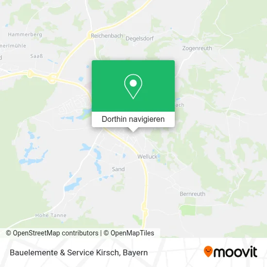 Bauelemente & Service Kirsch Karte