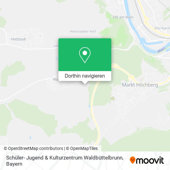 Schüler- Jugend & Kulturzentrum Waldbüttelbrunn Karte