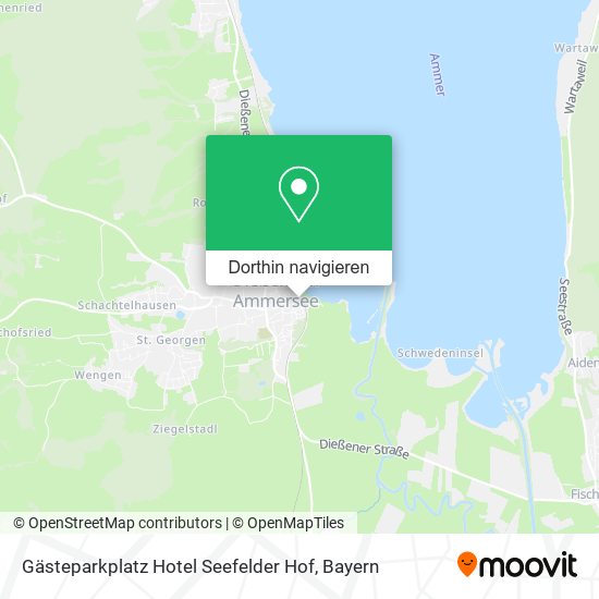 Gästeparkplatz Hotel Seefelder Hof Karte