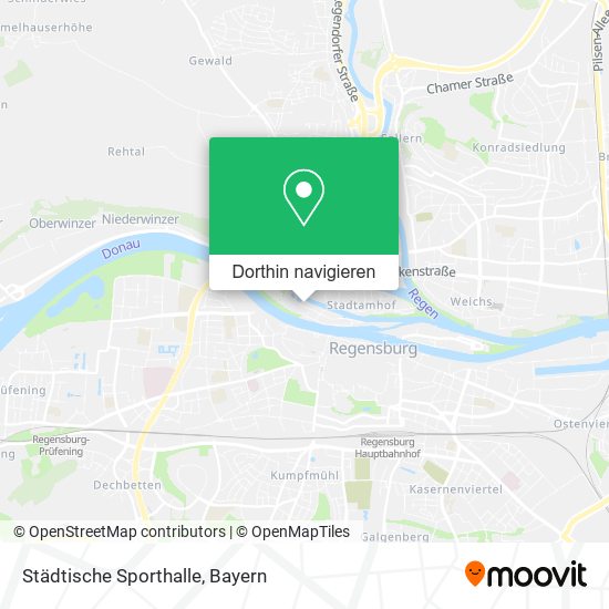 Städtische Sporthalle Karte