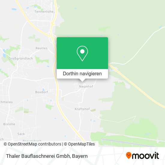 Thaler Bauflaschnerei Gmbh Karte