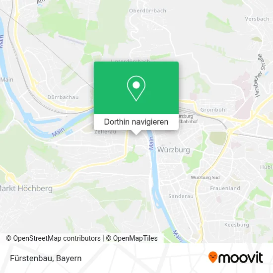 Fürstenbau Karte