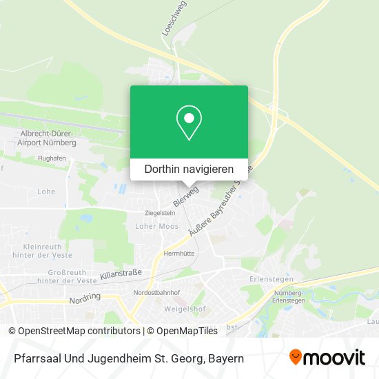 Pfarrsaal Und Jugendheim St. Georg Karte