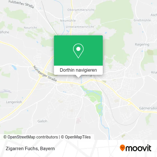 Zigarren Fuchs Karte