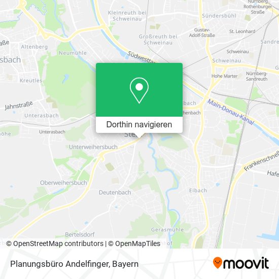 Planungsbüro Andelfinger Karte