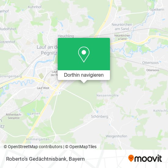 Roberto's Gedächtnisbank Karte