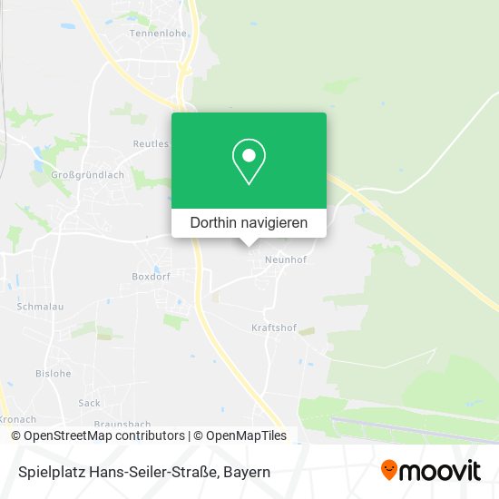 Spielplatz Hans-Seiler-Straße Karte