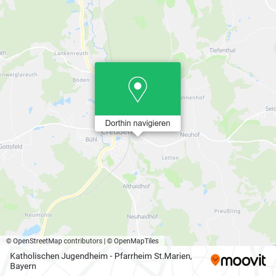 Katholischen Jugendheim - Pfarrheim St.Marien Karte