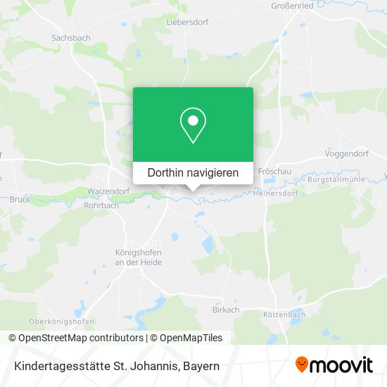Kindertagesstätte St. Johannis Karte