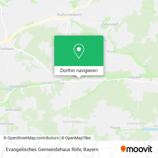 Evangelisches Gemeindehaus Rohr Karte