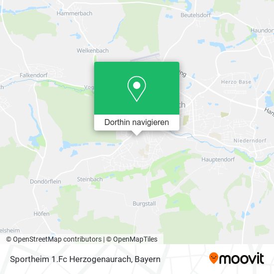 Sportheim 1.Fc Herzogenaurach Karte