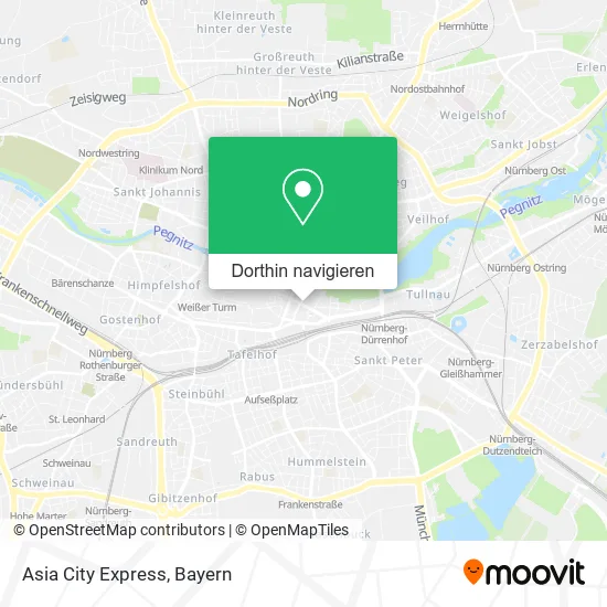 Asia City Express Karte