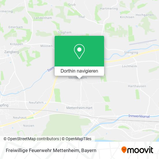 Freiwillige Feuerwehr Mettenheim Karte