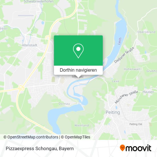 Pizzaexpress Schongau Karte