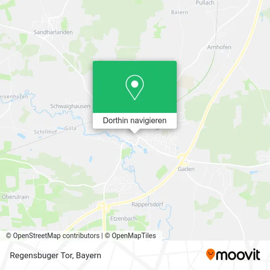 Regensbuger Tor Karte
