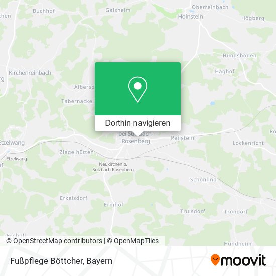 Fußpflege Böttcher Karte