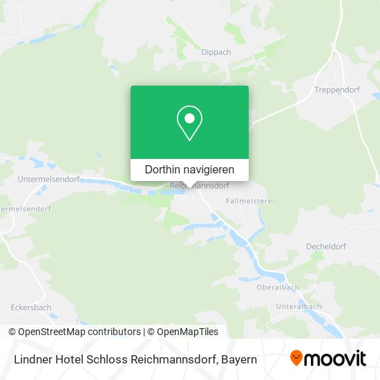 Lindner Hotel Schloss Reichmannsdorf Karte