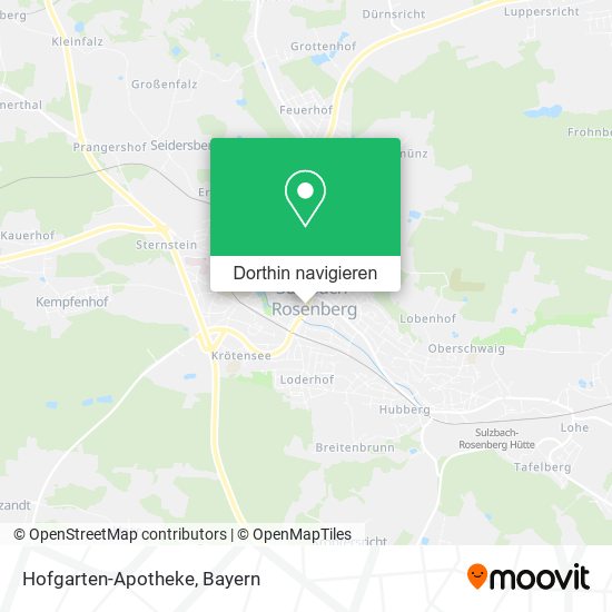 Hofgarten-Apotheke Karte