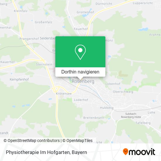 Physiotherapie Im Hofgarten Karte