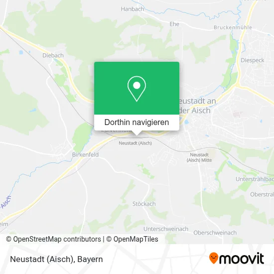 Neustadt (Aisch) Karte