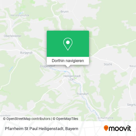 Pfarrheim St Paul Heiligenstadt Karte