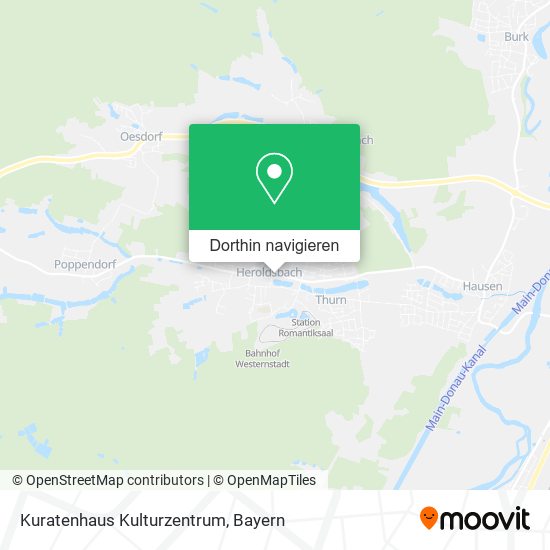 Kuratenhaus Kulturzentrum Karte