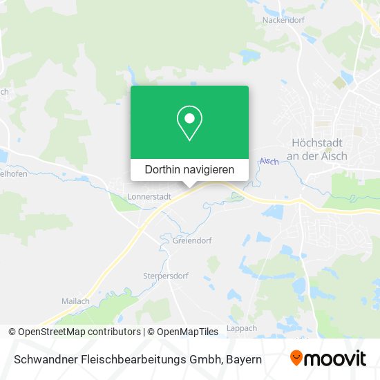 Schwandner Fleischbearbeitungs Gmbh Karte