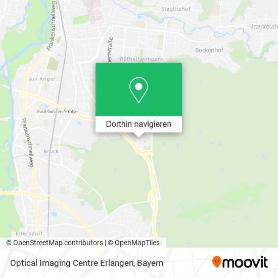 Optical Imaging Centre Erlangen Karte