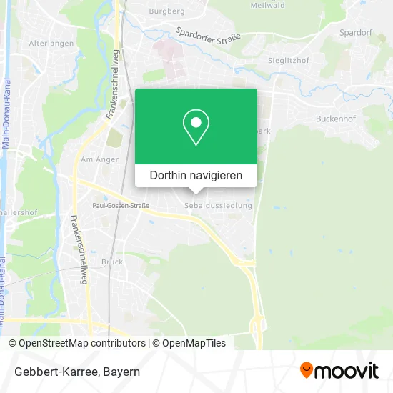 Gebbert-Karree Karte