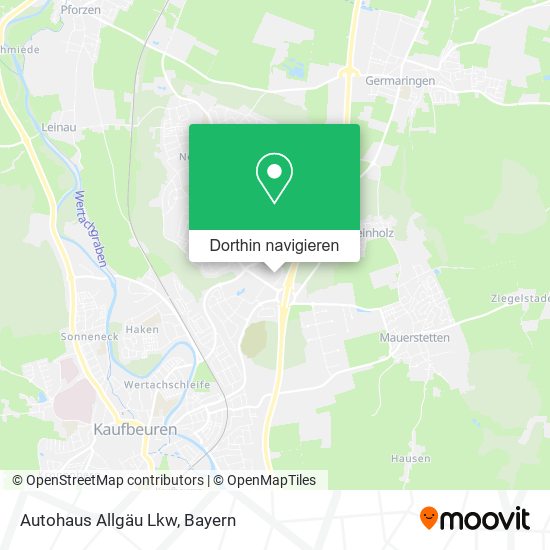 Autohaus Allgäu Lkw Karte