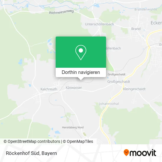 Röckenhof Süd Karte