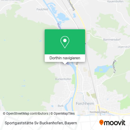 Sportgaststätte Sv Buckenhofen Karte