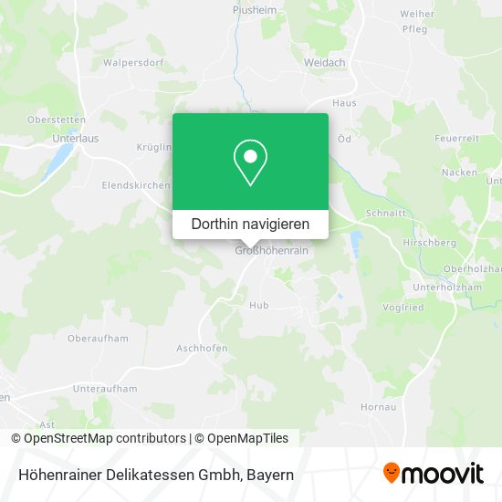 Höhenrainer Delikatessen Gmbh Karte