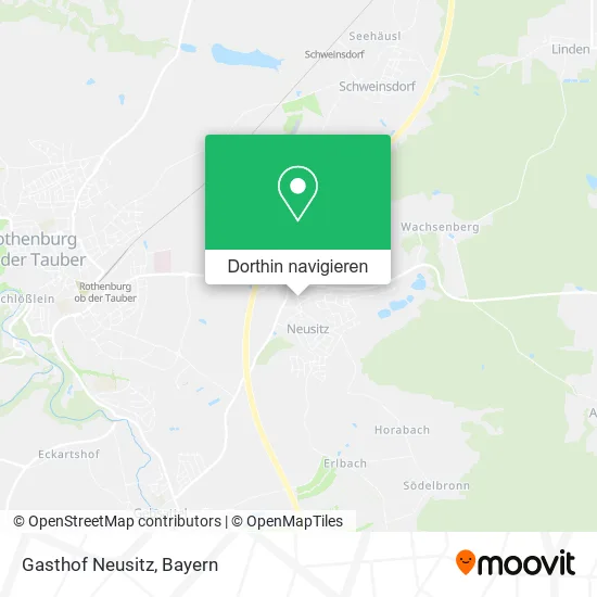 Gasthof Neusitz Karte