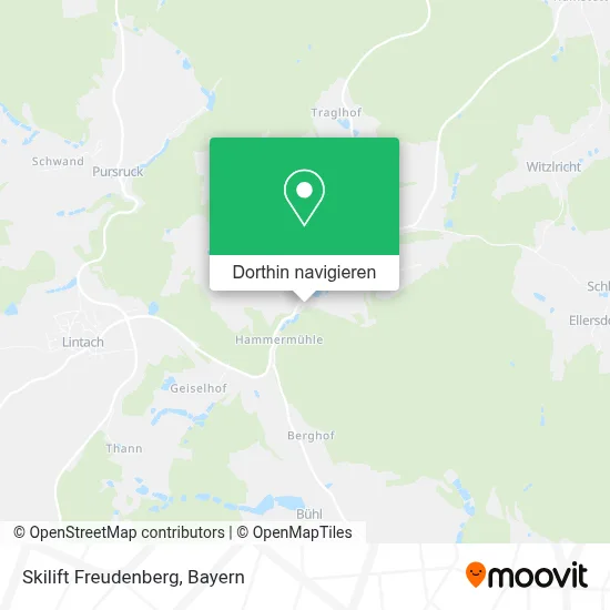 Skilift Freudenberg Karte