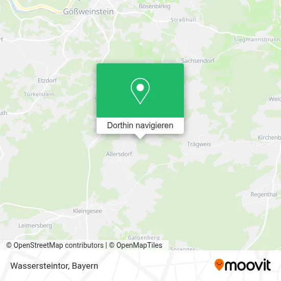 Wassersteintor Karte