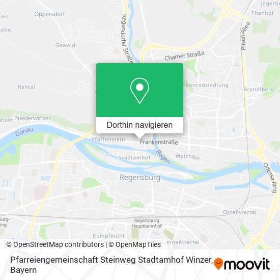 Pfarreiengemeinschaft Steinweg Stadtamhof Winzer Karte